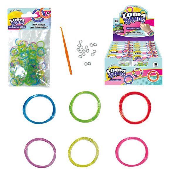 Univers Coloriage glitter elastics