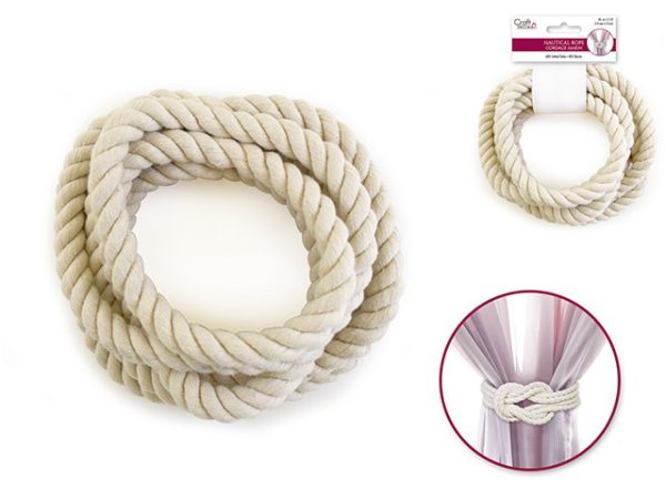 Cordage marin white rope
