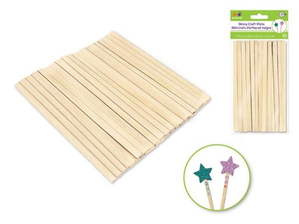 Bâton de bois naturel