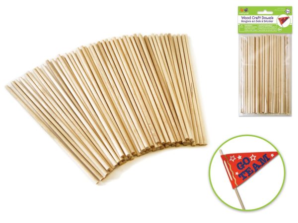 natural wooden craft sticks
