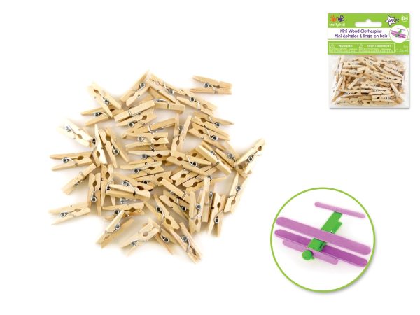 wooden clothespins pack
