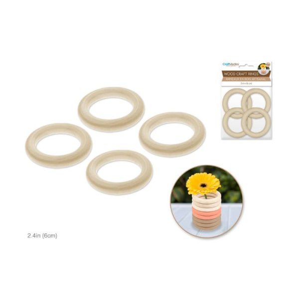 natural wooden ring