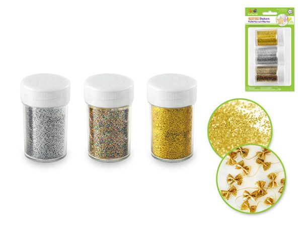 Brillant en pot 7 g gold silver multicolor pack