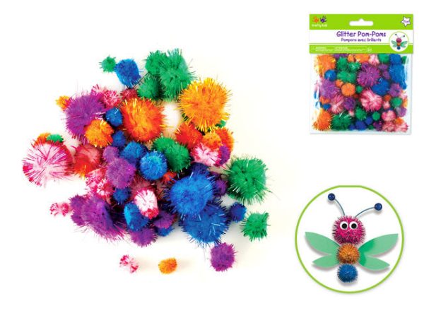 Pompon couleur glamour vibrant colors