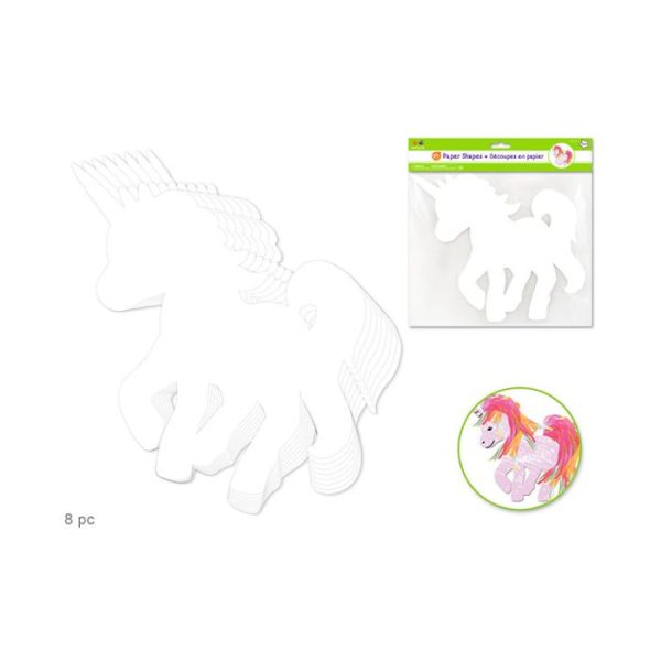 Découpe en papier à décorer pouliche