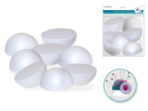 styrofoam half-spheres for crafts