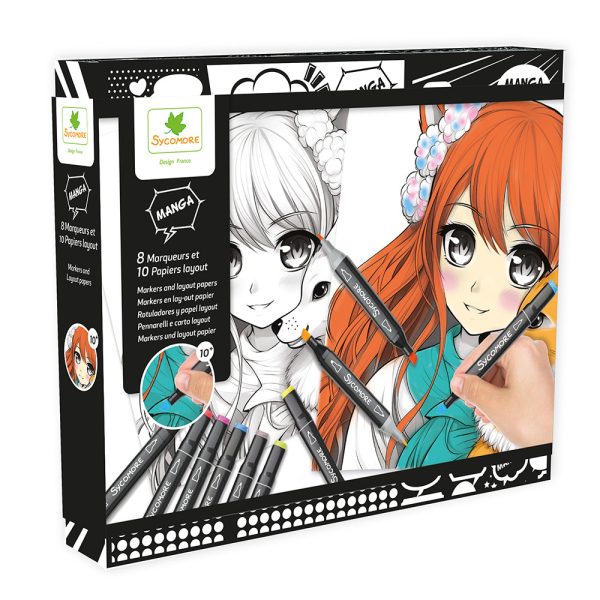 Coffret de dessin Sycomore Manga Kemonomimi
