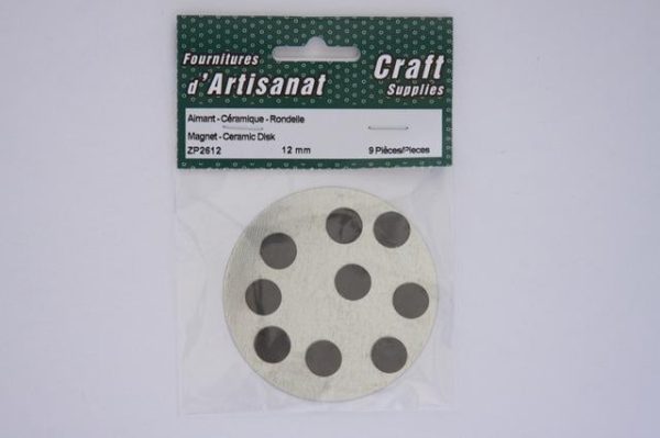 aimant rond 12 mm set
