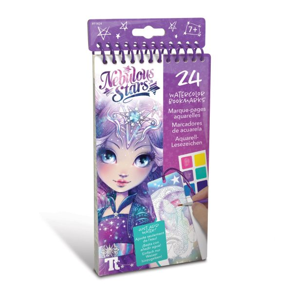 colorful Nebulous Stars bookmark