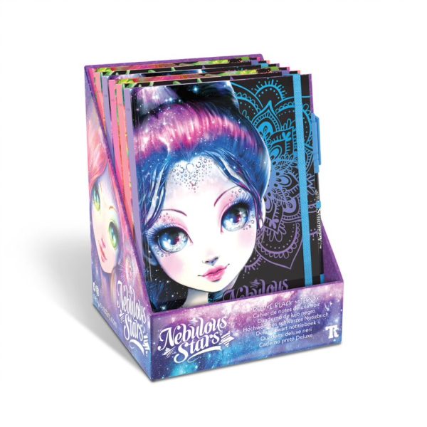 Nebulous Stars deluxe notebook black