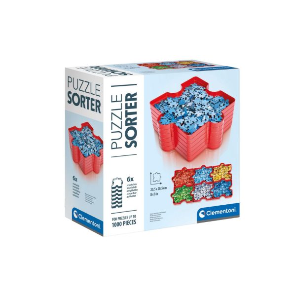 8x8 inch puzzle sorting tray