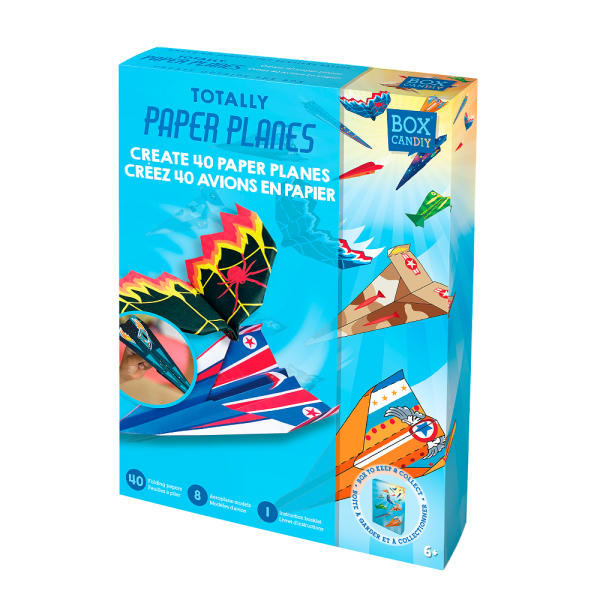 paper airplane box for kids 6 years and up