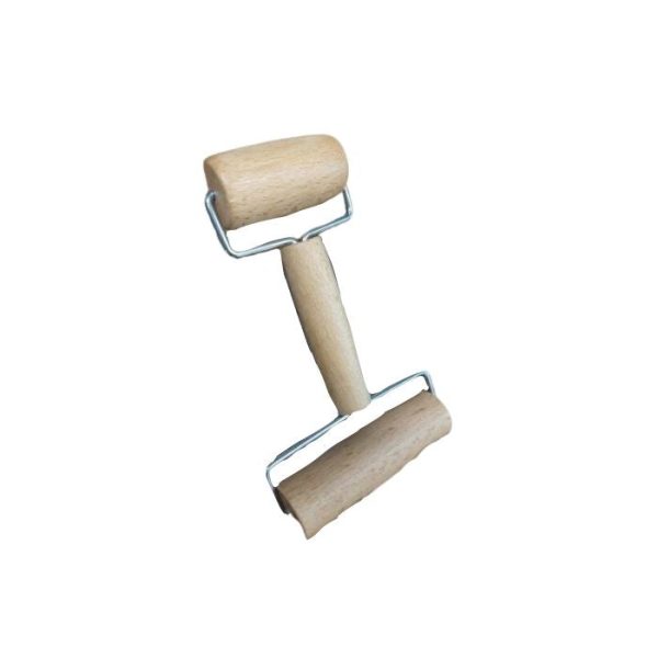 Broderie de diamant rouleau en bois