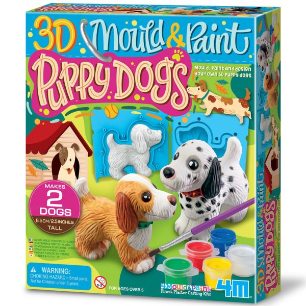 mould and paint dog kit