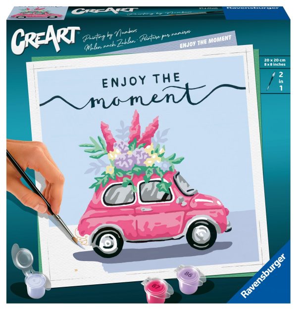 Peinture à numéro CreArt Enjoy the Moment kit