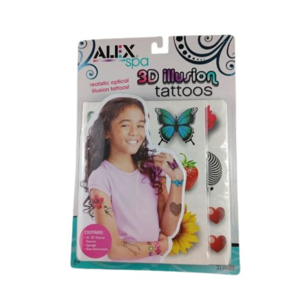 Tattouage illusion 3D Alex Spa