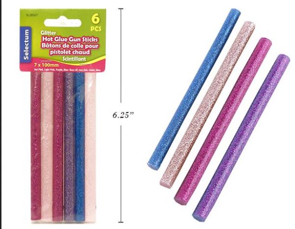 scintillant glue stick 7 mm x 100 mm