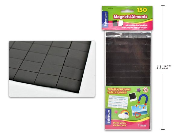 square magnet 1 mm pack of 150