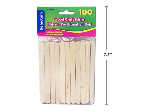 natural wooden sticks for crafting