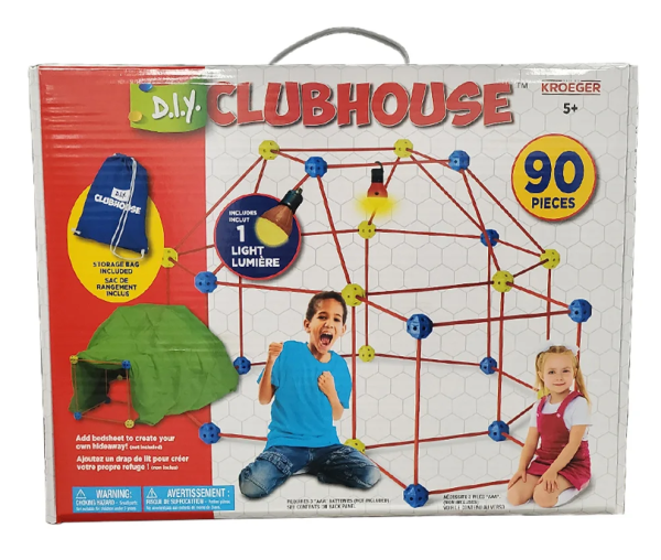 DIY Cabane à fabriquer Clubhouse 90 morceaux